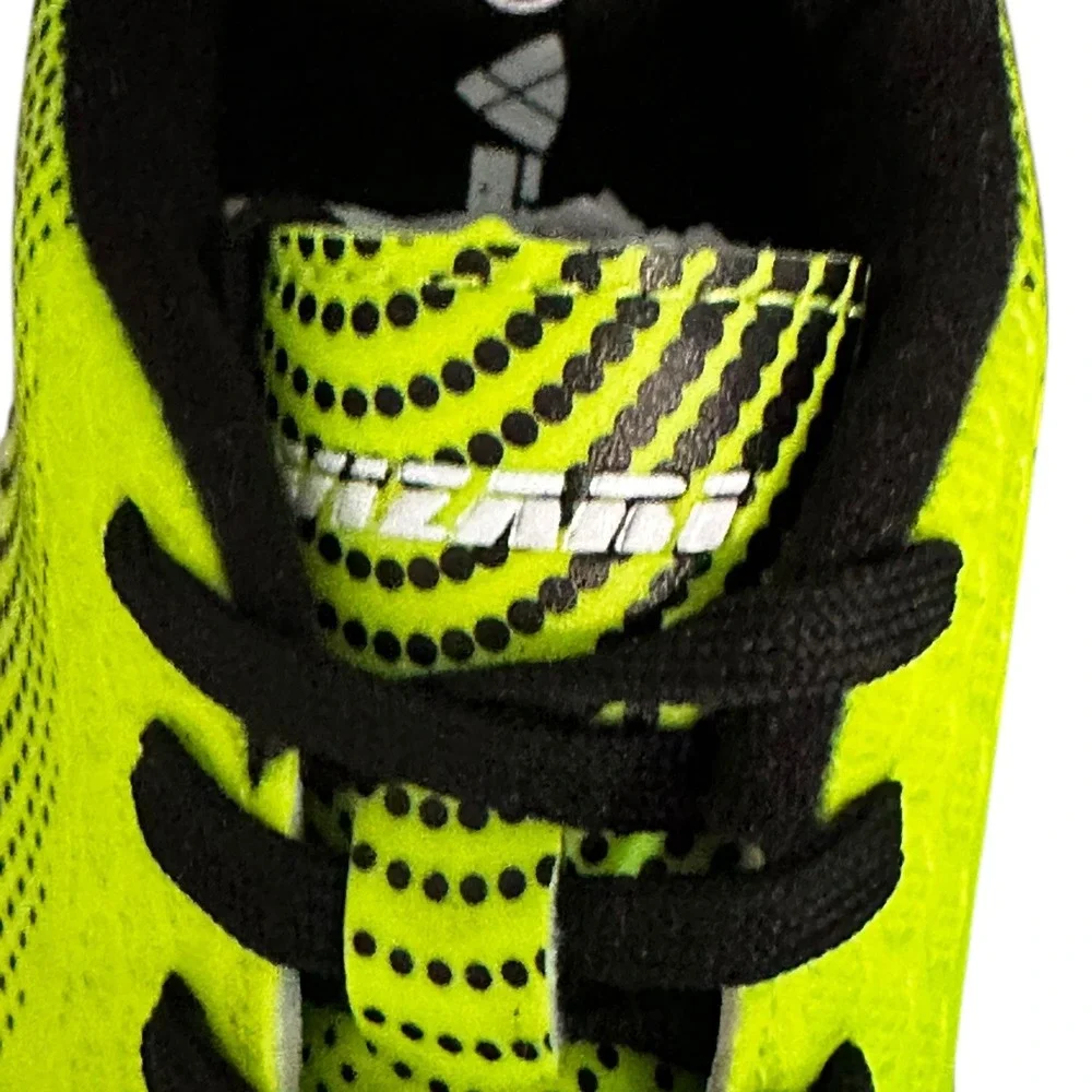 Zentic Soccer Cleats Outdoor Training Neon‎ Green Black Shoes Size 4.5